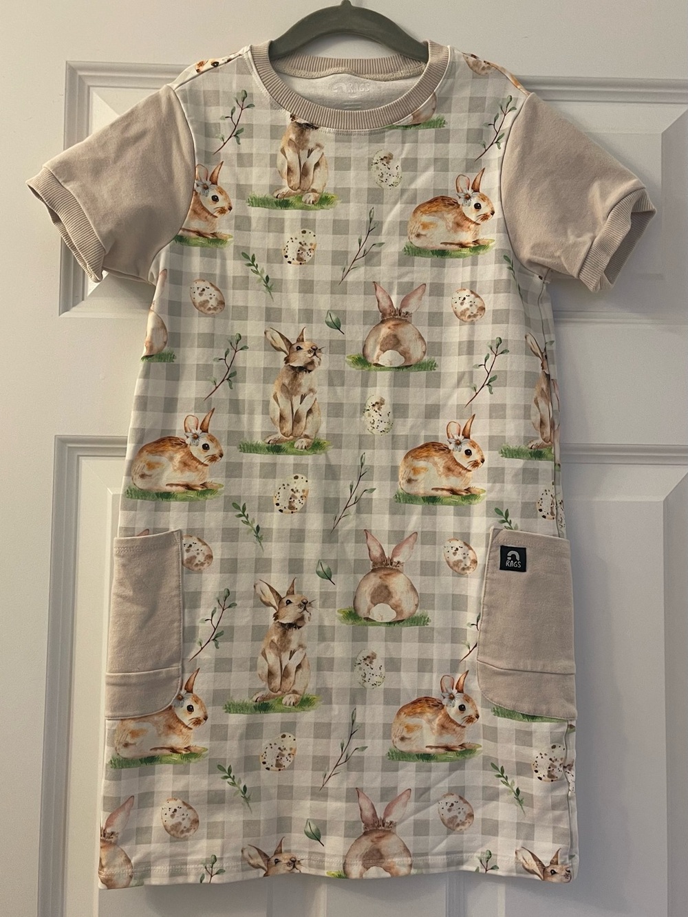 Rags to Raches bunny rabbit dress 7/8